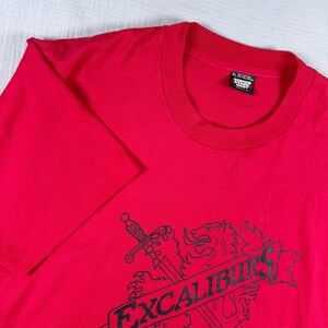 Vintage Screen Stars Single Stitch T-Shirt Red Mens Size XL Made in USA Colorado